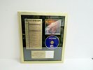 Genius/GZA-Beneath The Surface-Framed-Billboard- RIAA Award hip hop/rap