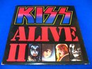 KISS ALIVE II - 1977 Double LP Gatefold w/Booklet & Tattoos EX VINYL Record