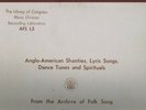 LIBRARY OF CONGRESS AFS L2 -Various Artists- Edited by Alan Lomax -Old Time Folk