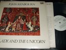 JOHN RENBOURN : THE LADY AND THE UNICORN WHITE LABEL PROMO LP 1972 TRANSATLANTIC