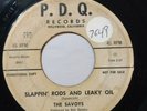 SURF The Savoys Slappin' Rods & Leaky Oil / Domino PDQ L 5001 1959 WLP HEAR