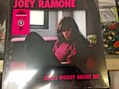 JOEY RAMONE DON'T WORRY ABOUT ME PINK/BLACK SPLATTER RSD 2021 NEW SLIGHT DAMAGE