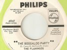 THE FLAMINGOS The Boogaloo Party PHILIPS PROMO  NORTHERN SOUL USA 45