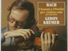 KREMER BACH SONATAS AND PARTITAS FOR VIOLIN SOLO PHILIPS ED.1 3LP BOX 6769053 NM