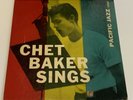 CHET BAKER Sings LP rare original Pacific Jazz 1222 VG-/G+ mp3 HEAR