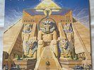 Iron Maiden Powerslave (1984) Black Vinyl LP Record Album With Insert