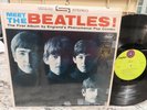 TOP SHAPE - MEET THE BEATLES - SHRINK 1969 GREEN TARGET LABEL VG++/NM- VINYL LP