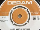Jon Gunn,I Just Made Up My Mind/Now Its My Turn,N. Mint,Deram,Northern Soul,Mod