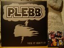 PLEBB Yes It Isn't It LP/1979 Sweden/ Swedish Hard Rock/Proto-Metal LP