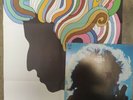 Bob Dylan 1967 Milton Glaser Poster w/ Greatest Hits LP