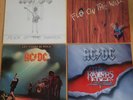 AC DC, The Razors Edge, Let there be Rock, Fly on the Wall, Flick of the Switch,