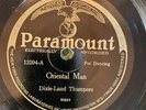 Paramount 12594 Dixieland Thumpers ORIENTAL MAN  78rpm 1927 EE- Dodds  Jazz