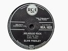 ELVIS PRESLEY - Jailhouse Rock / Treat Me Nice 78 rpm disc (A+)
