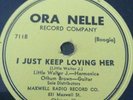 Little Walter (Rare) - Ora Nelle 78 Rpm - I Just Keep Loving Her/Ora-Nelle Blues