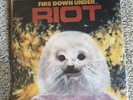 Riot Fire Down Under LP Hard rock The Rods Anvil Scorpions Dio Rose Tattoo Metal