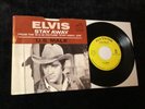 ELVIS PRESLEY 45 PROMO 47-9465 U.S. MALE/STAY AWAY YELLOW LABEL PROMO HIGH GRADE