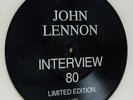 JOHN LENNON interview 80 (limited edition picture disc) 10 INCH EXVG, JL 10PG,
