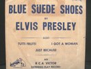 ELVIS PRESLEY EPA 747 TEMPORARY BLUE LETTER SLEEVE INSANELY RARE SEE & HEAR ALL