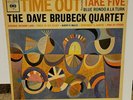 the DAVE BRUBECK QUARTET TIME OUT  2 EYE CL-1397 COLUMBIA JAZZ LP RECORD
