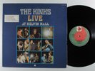 KINKS Live At Kelvin Hall PRT LP VG++ spain ^