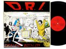 D.R.I. LP Dealing With It DEATH Rec '85 A+ HEAR