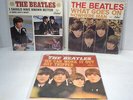 3 Beatles 45rpm Picture Sleeves - Day Tripper - Nowhere Man - A Hard Day's Night