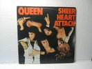 QUEEN - SHEER HEART ATTACK LP ALBUM - ELEKTRA RECORDS - 1974 LP  MINT w/ POSTER