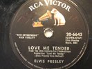Elvis Presley – 78 rpm RCA Victor 20-6643: Love Me Tender/Anyway You Want Me; G+