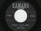 '59 TwinSpin Txs Rockabilly EDDIE CLEARY Think It Over Baby/I Don't Care M- HEAR