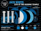 Jack White Live at the Masonic Temple 4 LP Third Man Records Vault #47 Vinyl TMR