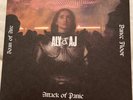 Aly & AJ Joan Of Arc On The Dance Floor and Attack Panic Vinyl 7” Purple OOP