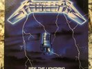 METALLICA Ride the Lightning RARE WHITE LABEL PROMO Megaforce 60396 EX+Vinyl WLP