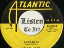 50s Female Jazz 45 SYLVIA SYMS Paradise / Comes Love ATLANTIC hear