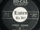 NY Doo Wop Vocal Group 45 THE VERSATILES Lundee Dundee / Whisper RO-CAL hear