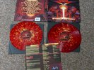U.D.O. steelfactory 2 x red yellow splatter Vinyl LP lim. 200   Iron Maiden