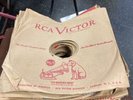 Misc Stack Of Vintage 78 RPM Company Record Sleeves RCA Victo, Columbia, Capitol