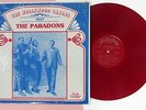 The HOLLYWOOD SAXONS Meet The PARADONS Doo Wop LTD BLOOD RED COLOR LP  #9284