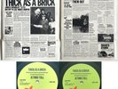 JETHRO TULL Thick As A Brick LP Chrysalis EX/EX Lovely Condition Paper Gatefold
