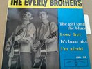 THE EVERLY BROTHERS The girl sang the blues EP 7