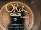 Okeh 40817 Goofus Five ARKANSAS BLUES Rollini  78rpm 1926  jazz E+