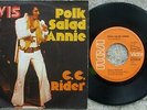 Elvis Presley - CC Rider / Polk Salad Annie - RARE Germany 45 + PS 74-16177