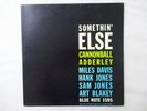 Cannonball Adderley Somethin' Else Blue Note GXK 8042 Japan   LP