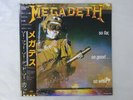 Megadeth So Far, So Good... So What  Capitol RP28-5579 Japan PROMO  LP OBI
