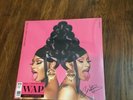 Cardi B WAP Vinyl Limited Edition Clear Megan Thee Stallion signed  Autograph