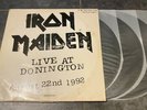 Iron Maiden: ‘Live At Donington’ BRAZIL MISPRESSED 3 x 12” LP Album Vinyl Record