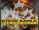Steve Earle and The Dukes - Shut Up and Die Like An Aviator rare 1991 live LP
