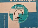 PETER JAY AND THE BLUE MEN. JUST TOO LATE 1960. RARE SINGLE ON THE TRIUMPH LABEL