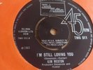 Kim Weston - I'm Still Loving You / Just Loving You - UK Motown TMG511 - EX Nor
