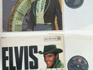 2 UK Elvis Albums in lovely condition Flaming Star and Frankie & Johnny
