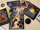 Def Leppard Lot - Original Vinyl Hysteria, Pyromania, plus 45s, memorabilia Lot